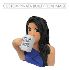 Custom Girl with Cup Pinata