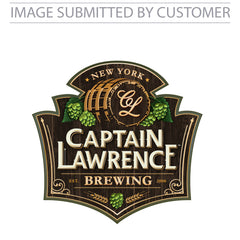 Captain Lawrence Logo Custom Pinata
