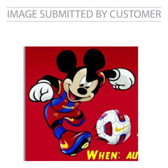 Mickey Mouse Football Custom Pinata