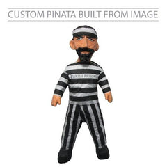 Man With Jail Suit Custom Pinata