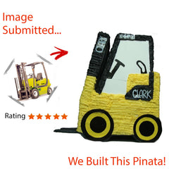 Forklift Custom Pinata