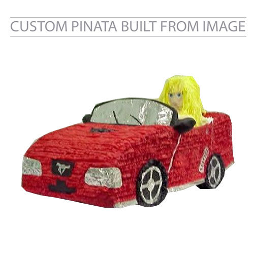 Custom Girl on Car Pinata
