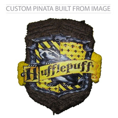 Custom Hufflepuff Crest Pinata