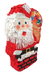 Santa Claus in Chimney Christmas Pinata