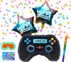 Video Game Controller Pinatas, Game Party Supplies, Themed Decorations, and Birthday Fun Includes, Busterstick, Blinfold, Confetti and 2 Happy Clebrations Ballons