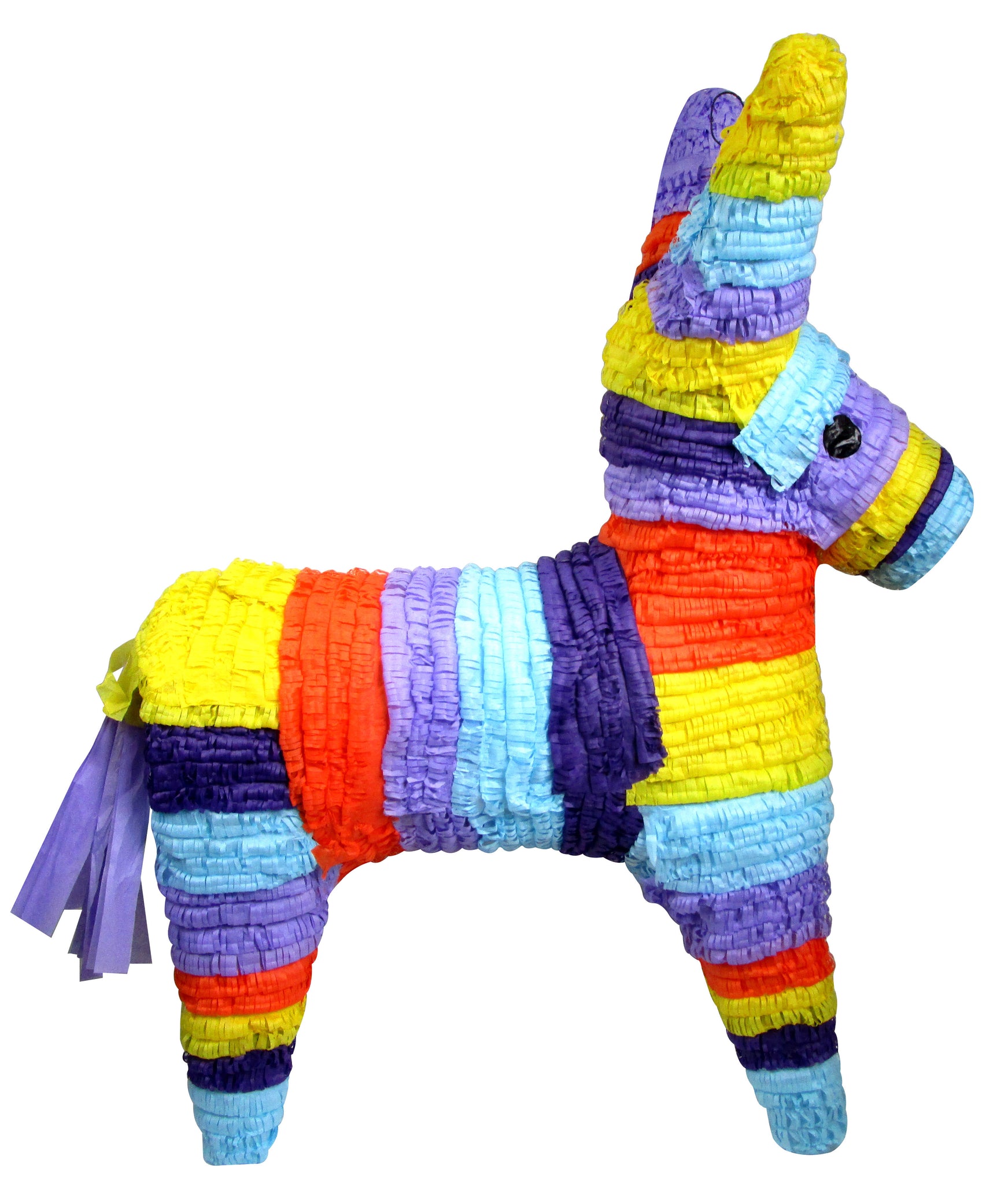 CUSTOM FIESTA RAINBOW DONKEY PINATA