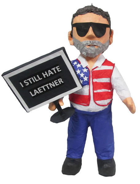 Guy with Sign Custom Pinata