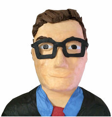 Custom Man with Glasses Pinata