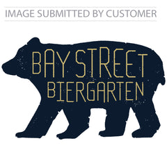 Bay Street Biergarten Logo Custom Pinata