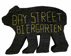 Custom Bay Street Biergarten Logo Pinata