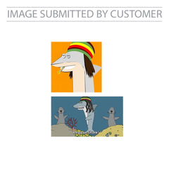 Rasta Shark Custom Pinata