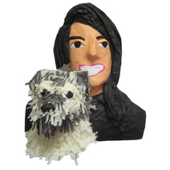 Woman With Dog Custom Pinata