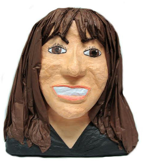 Custom Smiling Lady Pinata