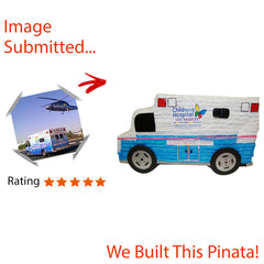 Ambulance Custom Pinata
