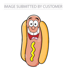 Hot Dog Custom Pinata