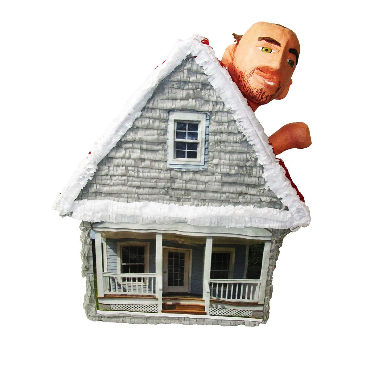Custom Heads Out of House Pinata