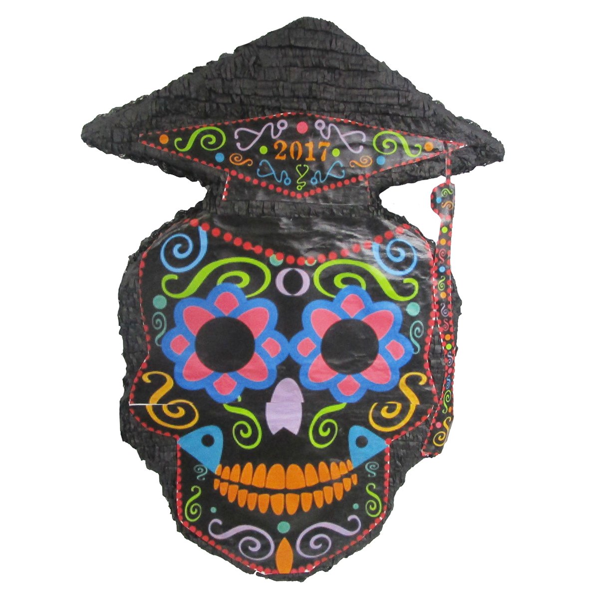 CUSTOM GRADUATION SKULL PINATA