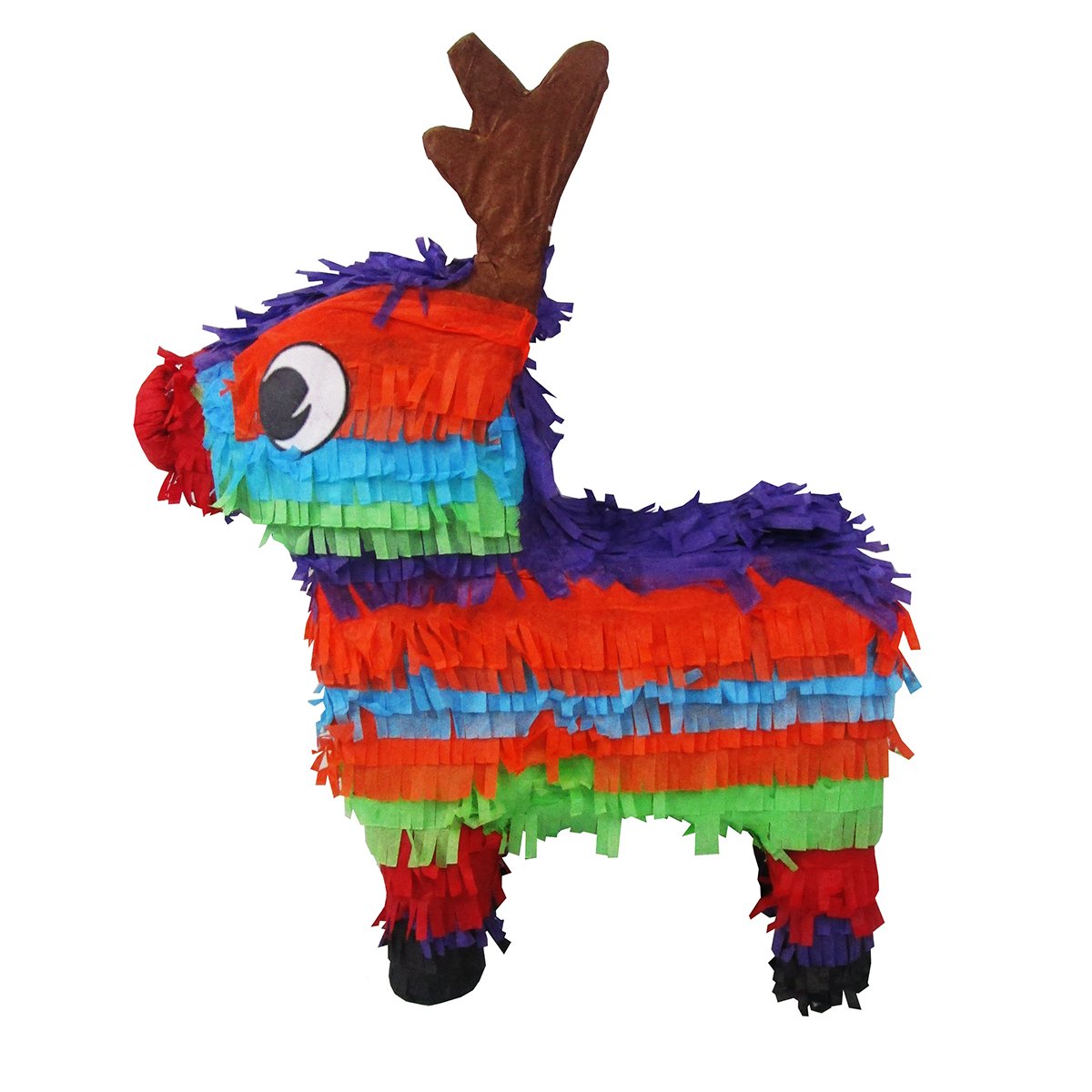 CUSTOM RAINBOW REINDEER PINATA