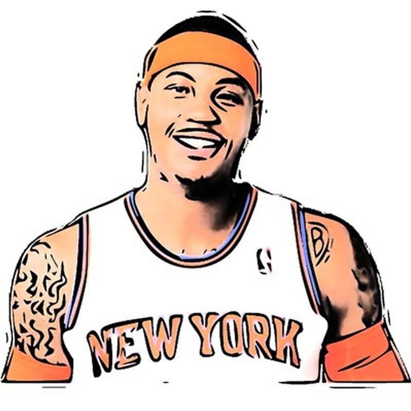 Carmelo Anthony Pinata