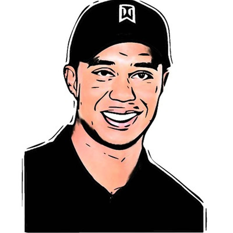 Tiger Woods Pinata