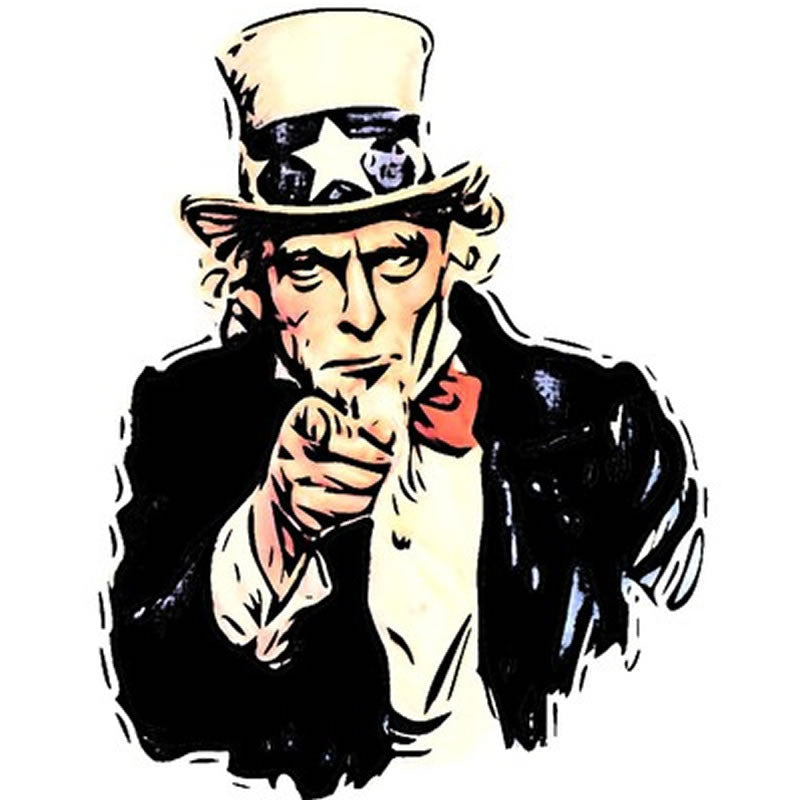 Inquit Sam Uncle Sam Standing