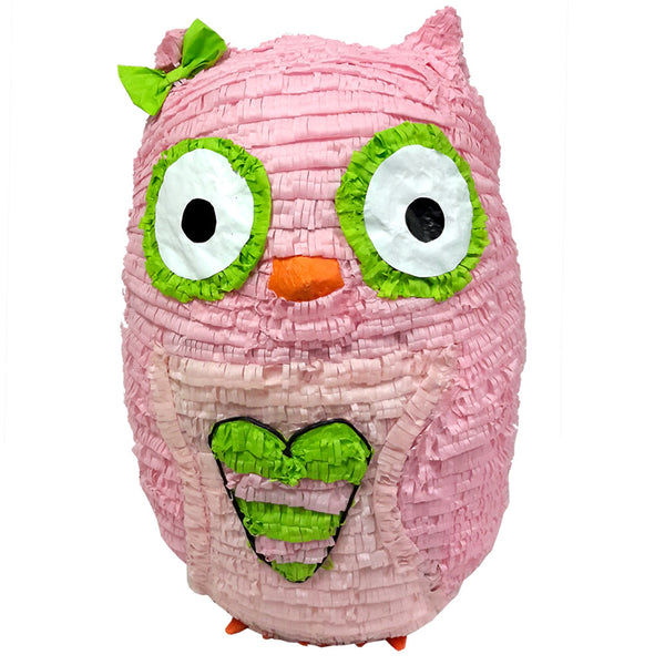 Pink Owl Pinata