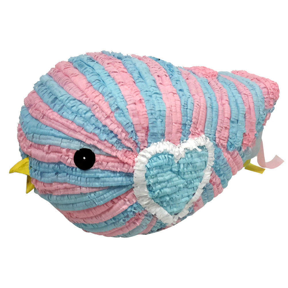Baby Bird Pinata - Blue/Pink