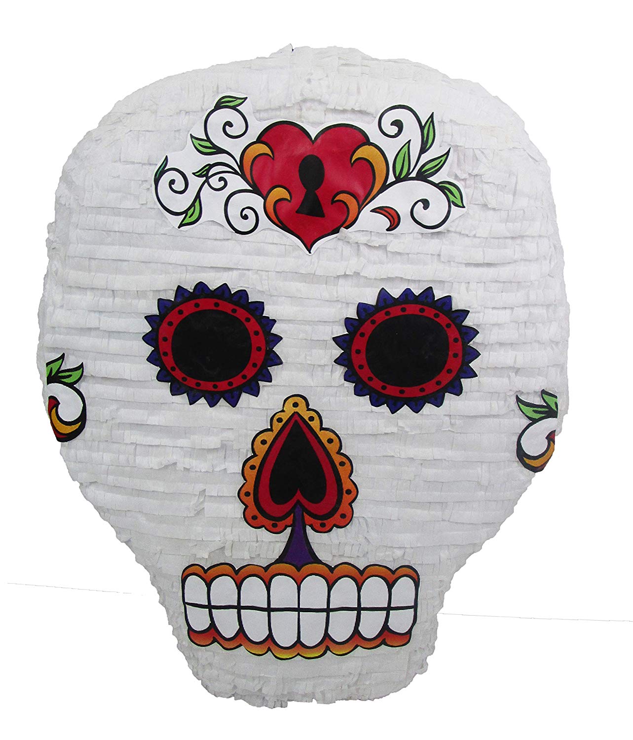 Sugar Skull Pinata - Halloween Party Game and Dia de los Muertos Decoration
