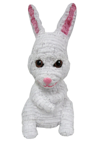 Large Signature White Easter Rabbit Pinata