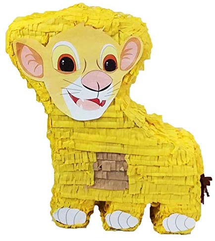 Lion Cub Pinata - Kids Birthday Party Game and Decoration