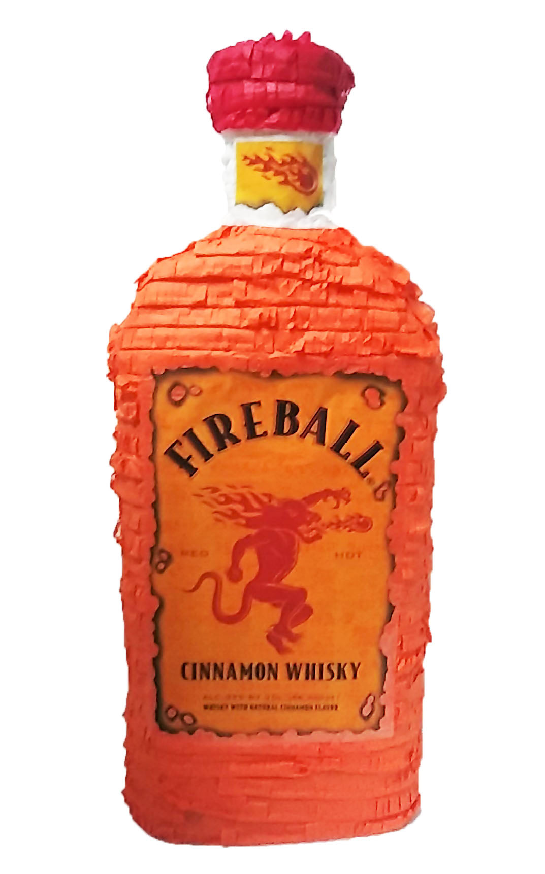 Fireball Whisky Bottle Custom Pinata