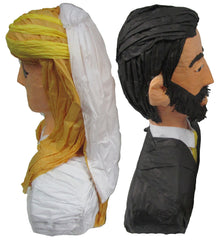 Custom Wedding Couple Busts Pinata