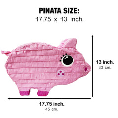 Pink Pig Pinata