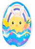 Easter chick in Egg Pinata For Easter Pinata Party Games and Celebrations, Centerpiece Decoration and Photo Prop for Easter Theme Party