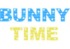 Custom Easter Bunny Time Message Pinata