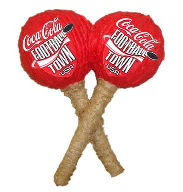 Coca-cola Maracas Pomotional Pinata