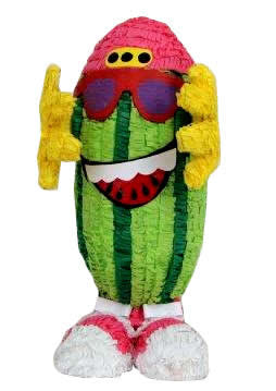 Cool Watermelon Man Pomotional Pinata