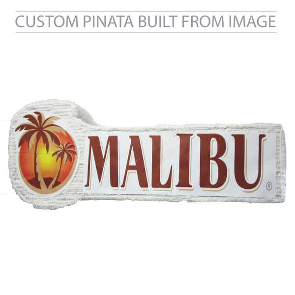 Custom Malibu Logo Pinata