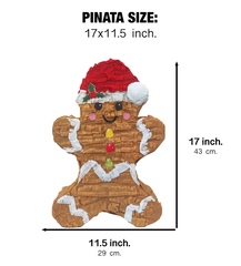 Gingerbread Man Pinata For Christmas Decoration