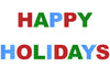 Custom Happy Holidays Message Pinata