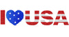 Custom 4th of July I Love USA Message Pinata