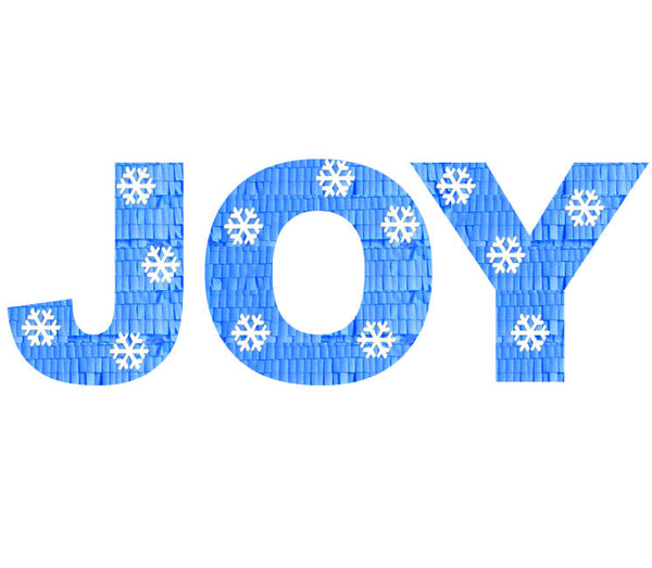 Custom Christmas Joy Message Pinata