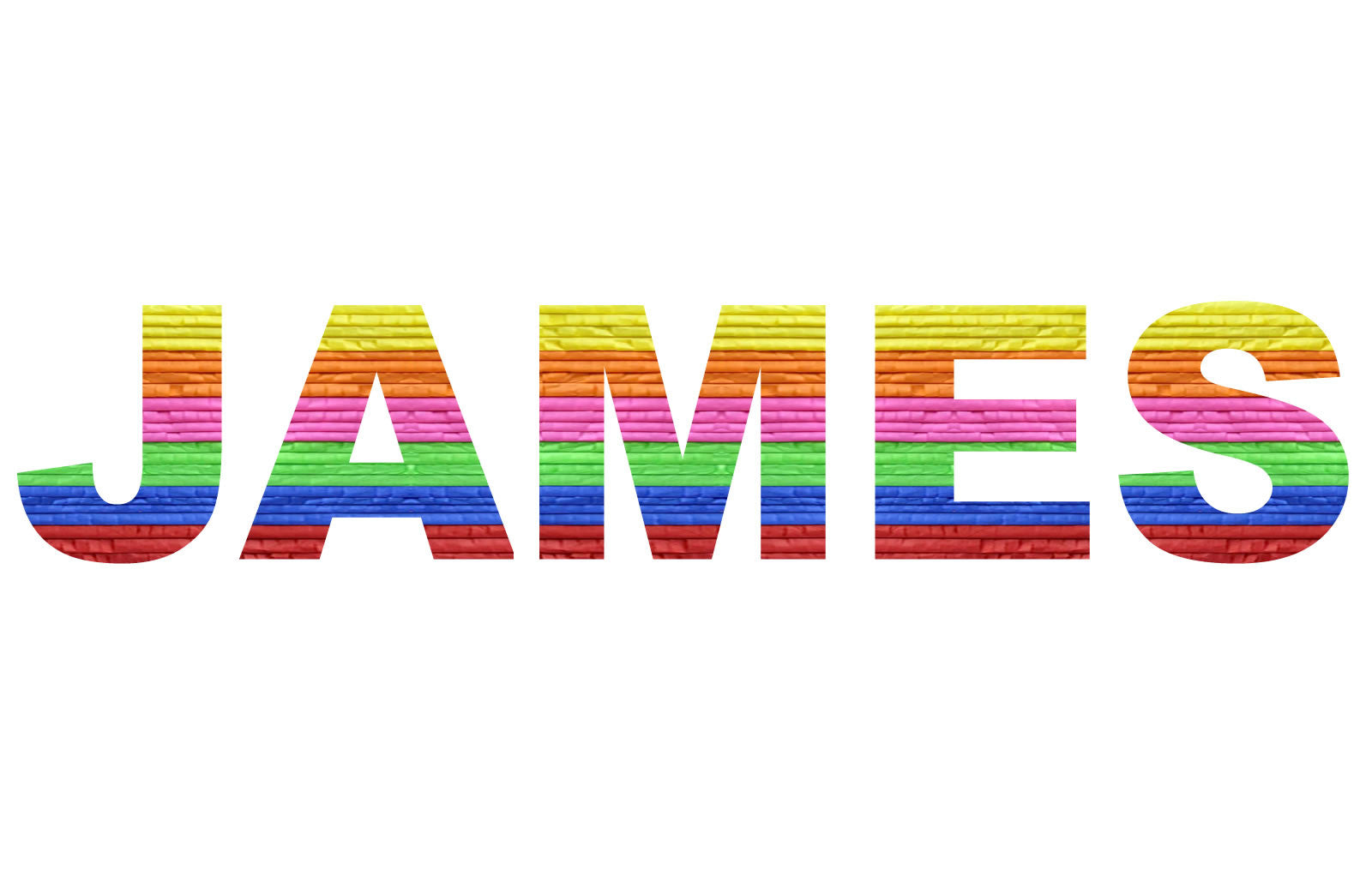 Personalized Name Colors Pinata