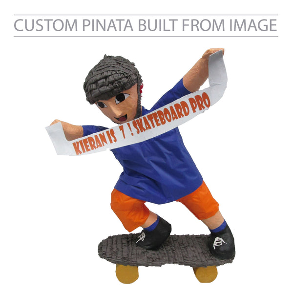Skateboarder Custom Pinata