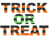Custom Halloween Trick or Treat Message Pinata